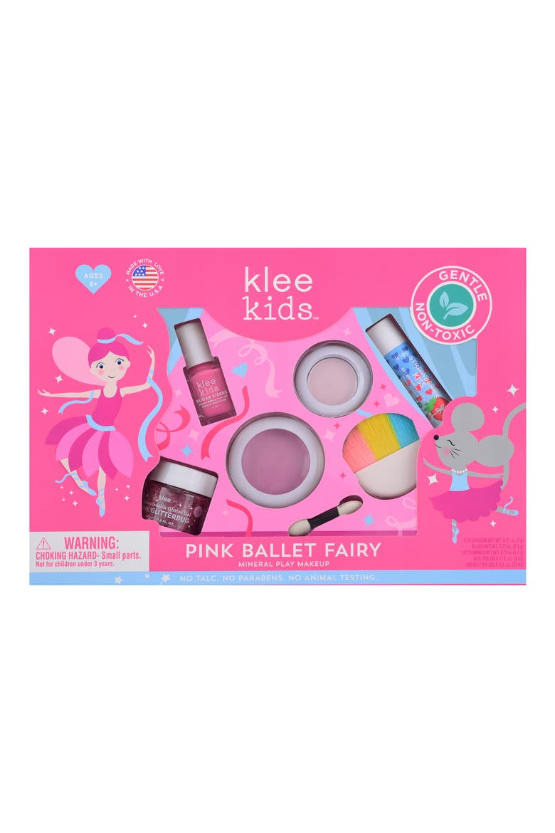 Pink Ballet Fairy Deluxe Mineral Play Makeup Set, Alternate, color, PINK