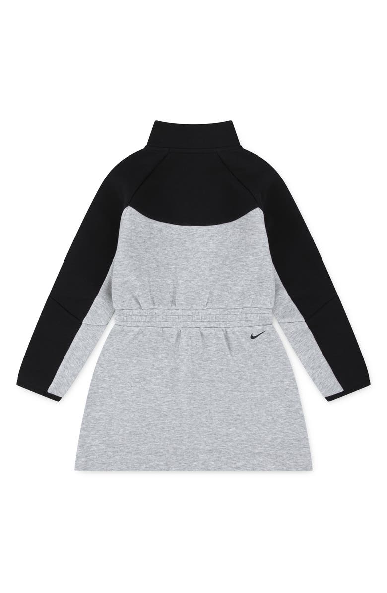 Nike Kids' Tech Fleece Dress, Alternate, color, Dark Grey Heather/ Black