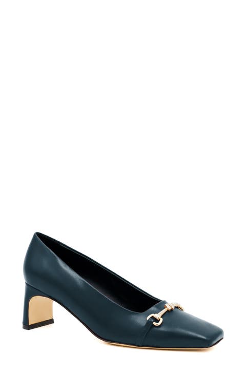 Sesto Leather Pointed Toe Pump