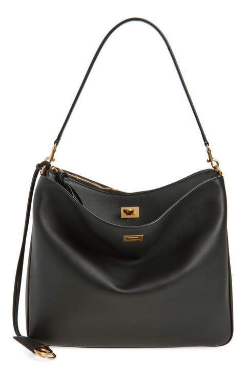 Medium Rodeo Leather Hobo Bag
