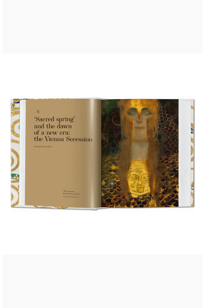 Gustav Klimt The Complete Paintings Book, Alternate, color, Metallic Gold