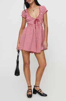 Princess Polly Wescott Gingham Romper