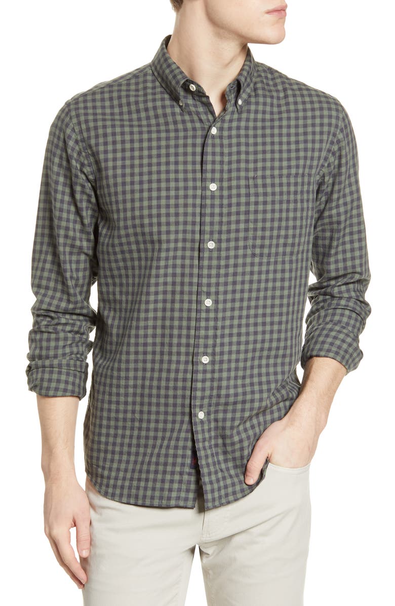 Faherty Everyday Check Button-Down Shirt, Main, color,