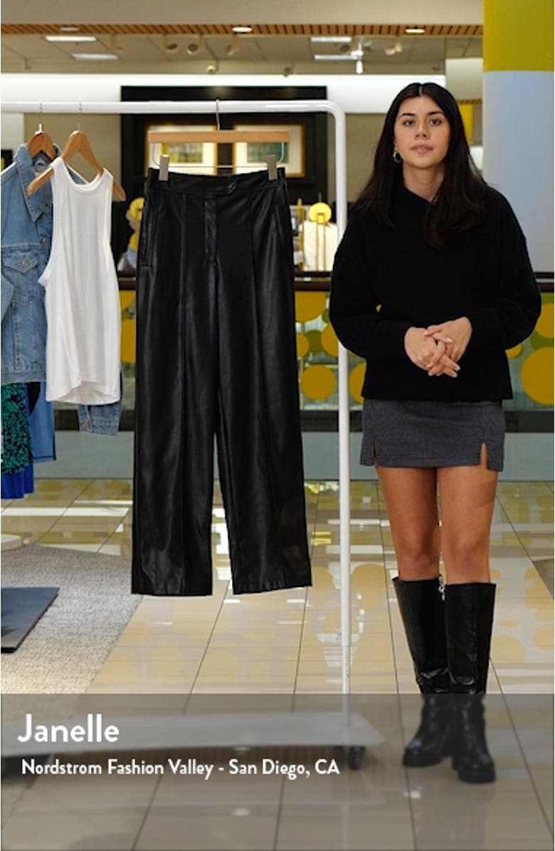 Faux Leather Pants, sales video thumbnail