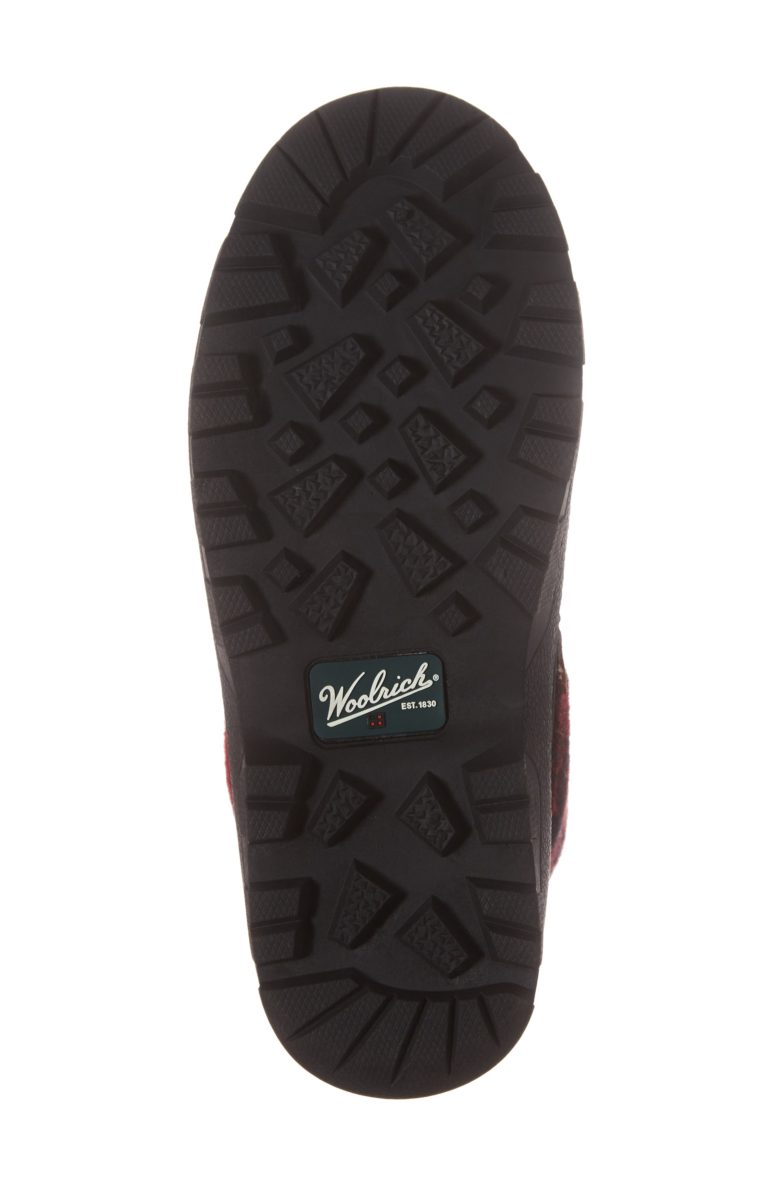 Fully Wooly Tundracat Waterproof Insulated Winter Boot, Alternate, color, COCONUT/ RED PLAID LEATHER
