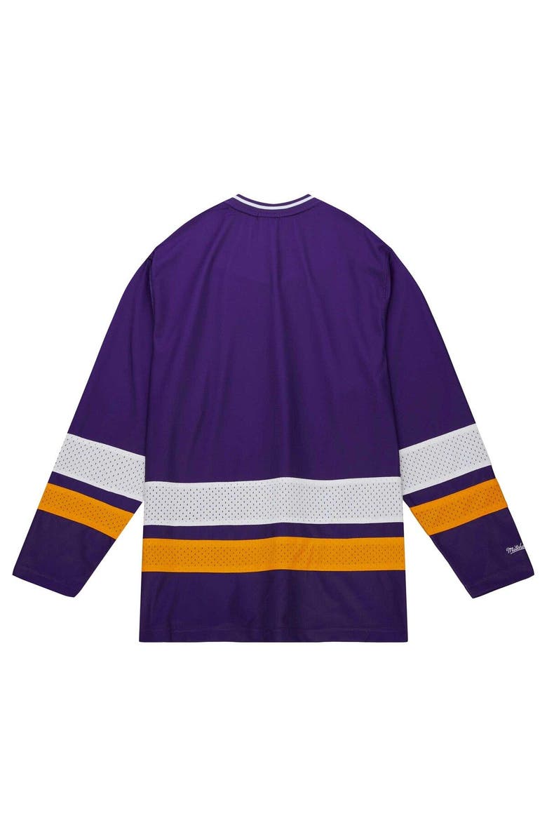 Mitchell & Ness Women's Mitchell & Ness Purple Minnesota Vikings Big Face 7.0 Long Sleeve Jersey T-Shirt, Alternate, color, Purple