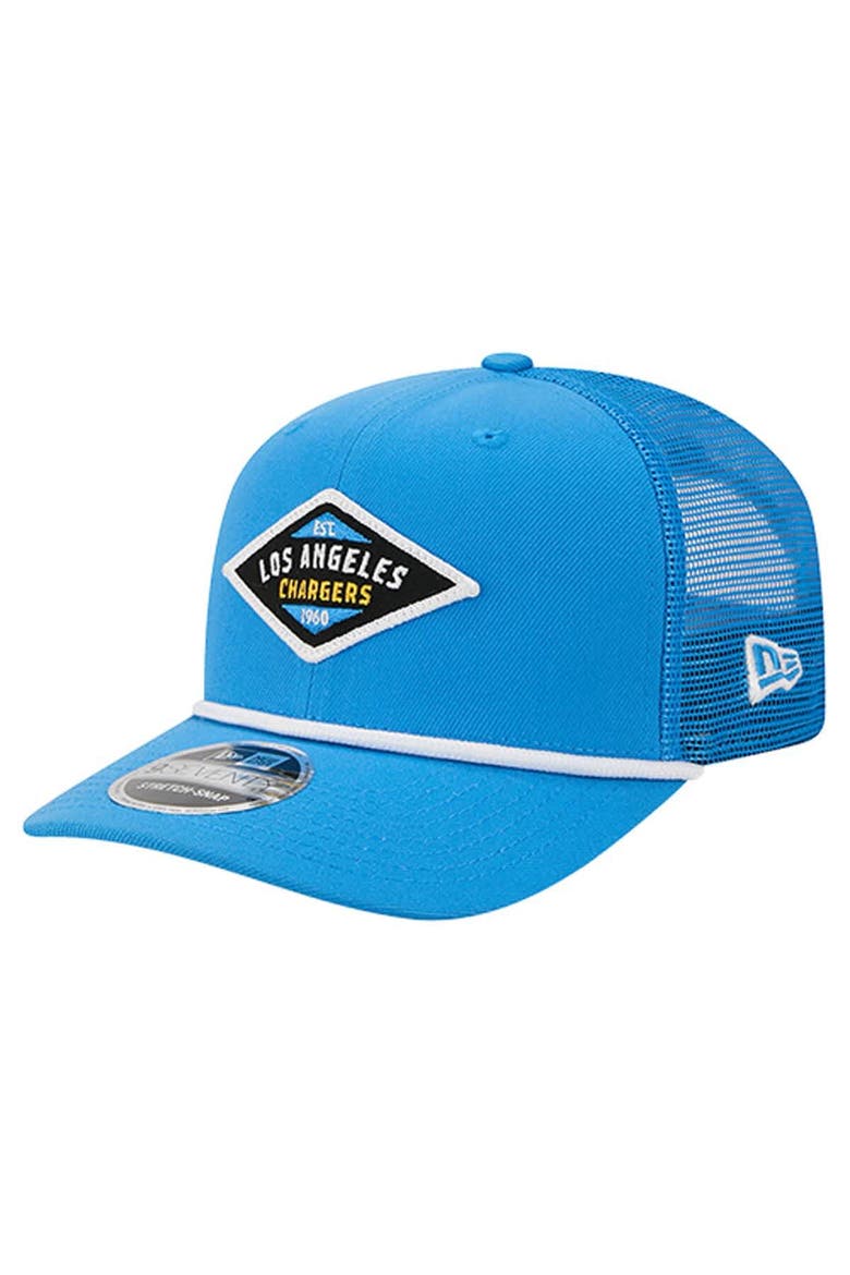 Men's New Era  Powder Blue Los Angeles Chargers Team 9SEVENTY Adjustable Hat, Main, color, Powder Blue