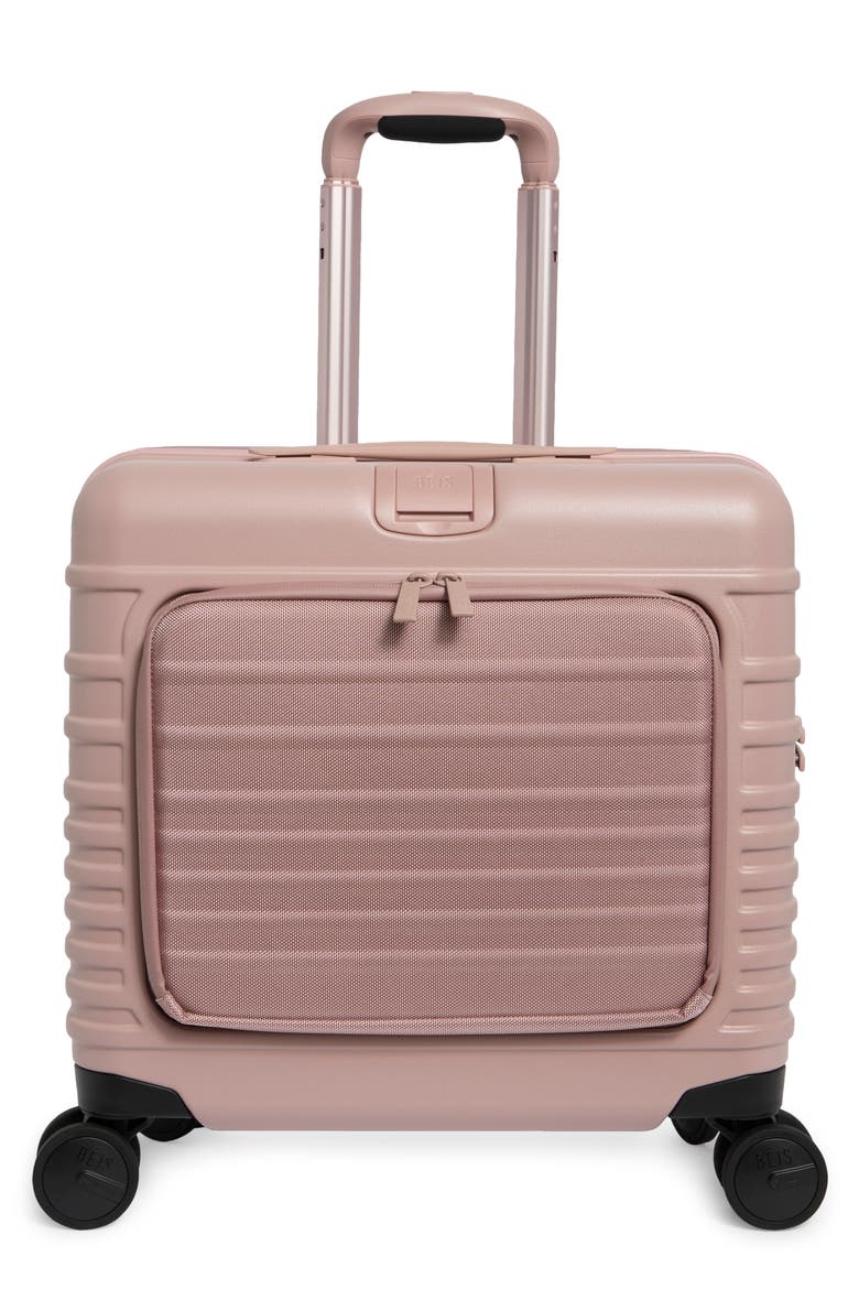 The Mini Roller 18-Inch Hardside Spinner Suitcase, Main, color, ATLAS PINK