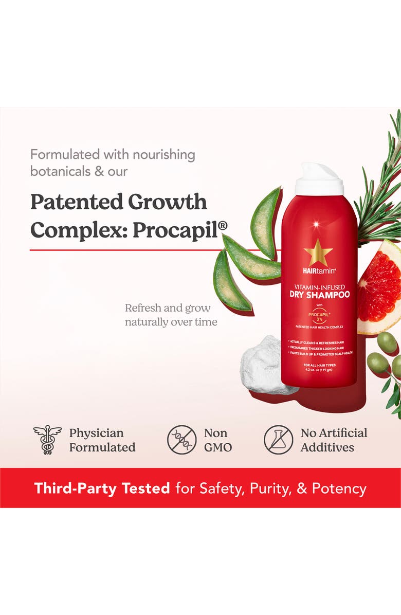 HAIRTAMIN Dry Shampoo, Alternate, color, NO COLOR