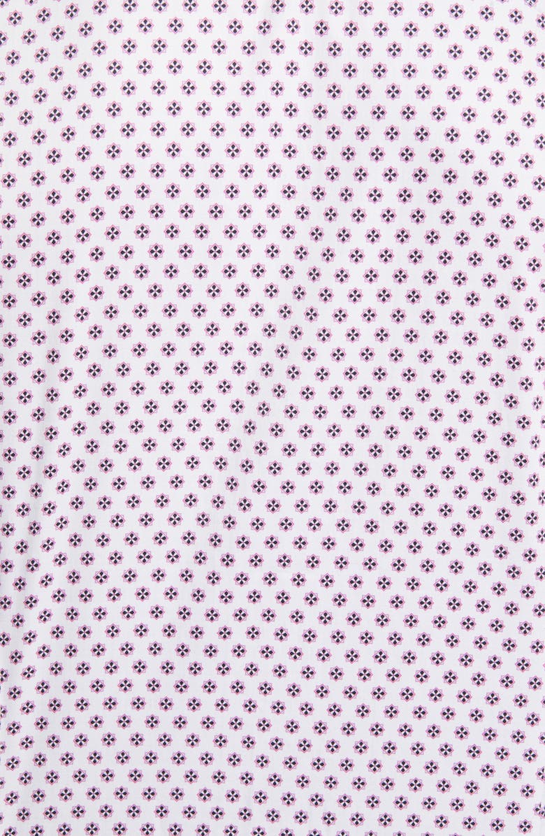 Ted Baker London Posee Medallion Print Button-Up Shirt, Alternate, color, 