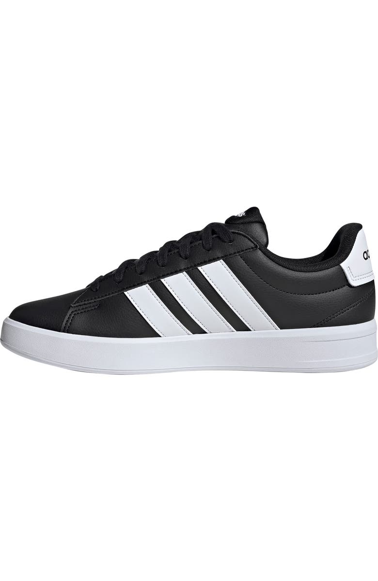 adidas Grand Court 3.0 Sneaker, Alternate, color, Core Black/ White/ White