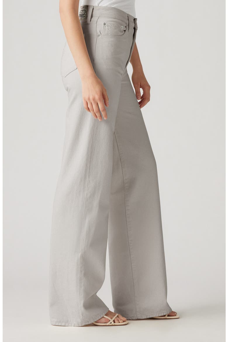 Ribcage Wide Leg Jeans, Alternate, color, PEBBLED PATH PSK