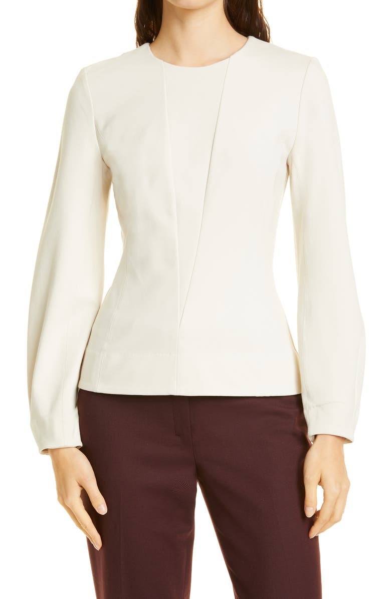 M.M.LaFleur The Rashida Balloon Sleeve Knit Top, Main, color,