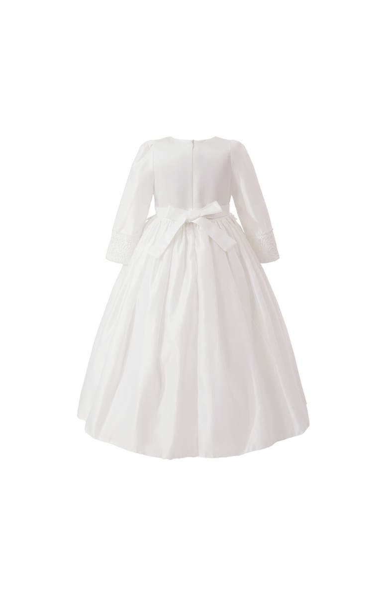 Tulleen Marindel Lace & Tulle Dress, Alternate, color, White