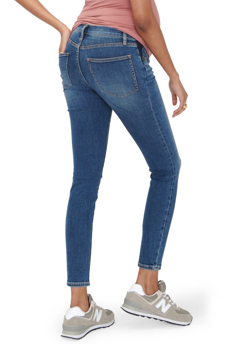 The Under The Bump Slim Maternity Jeans, Alternate, color, INDIGO