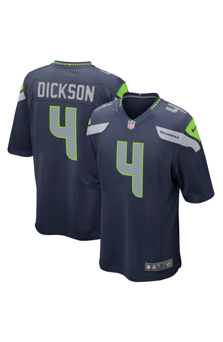 Nike Men's Nike Michael Dickson College Navy Seattle Seahawks Player Game Jersey, Main, color, 