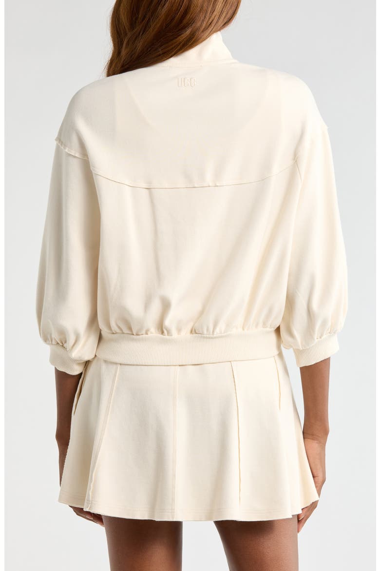 Kayleigh Zip Front Jacket, Alternate, color, CREAM