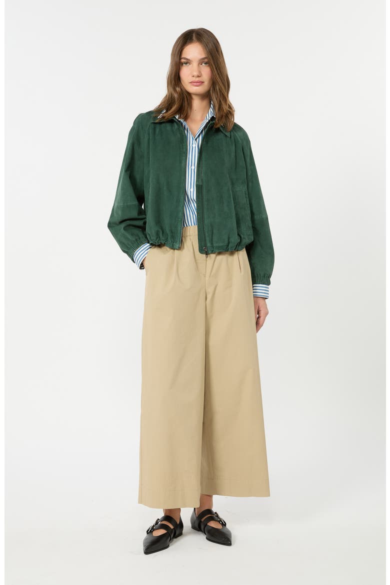 Libero Cotton Trousers, Alternate, color, BEIGE