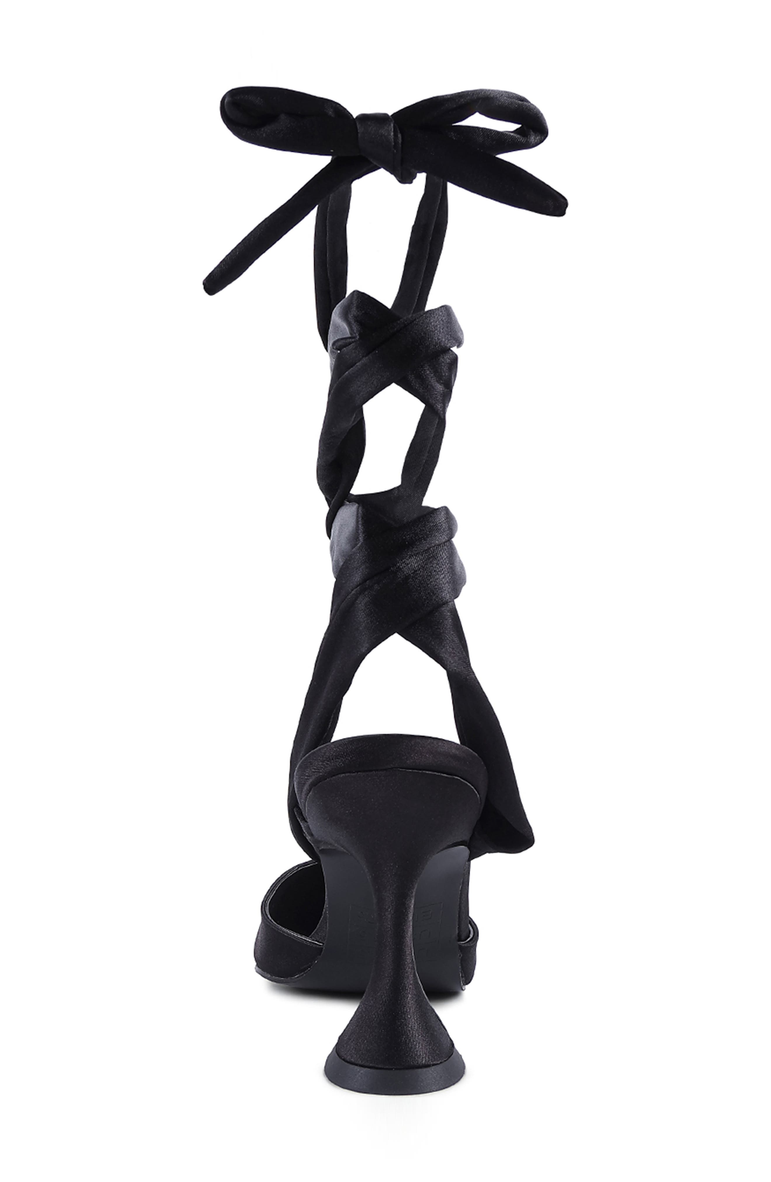 LONDON RAG Fonda Lace-Up Pump, Alternate, color, Black