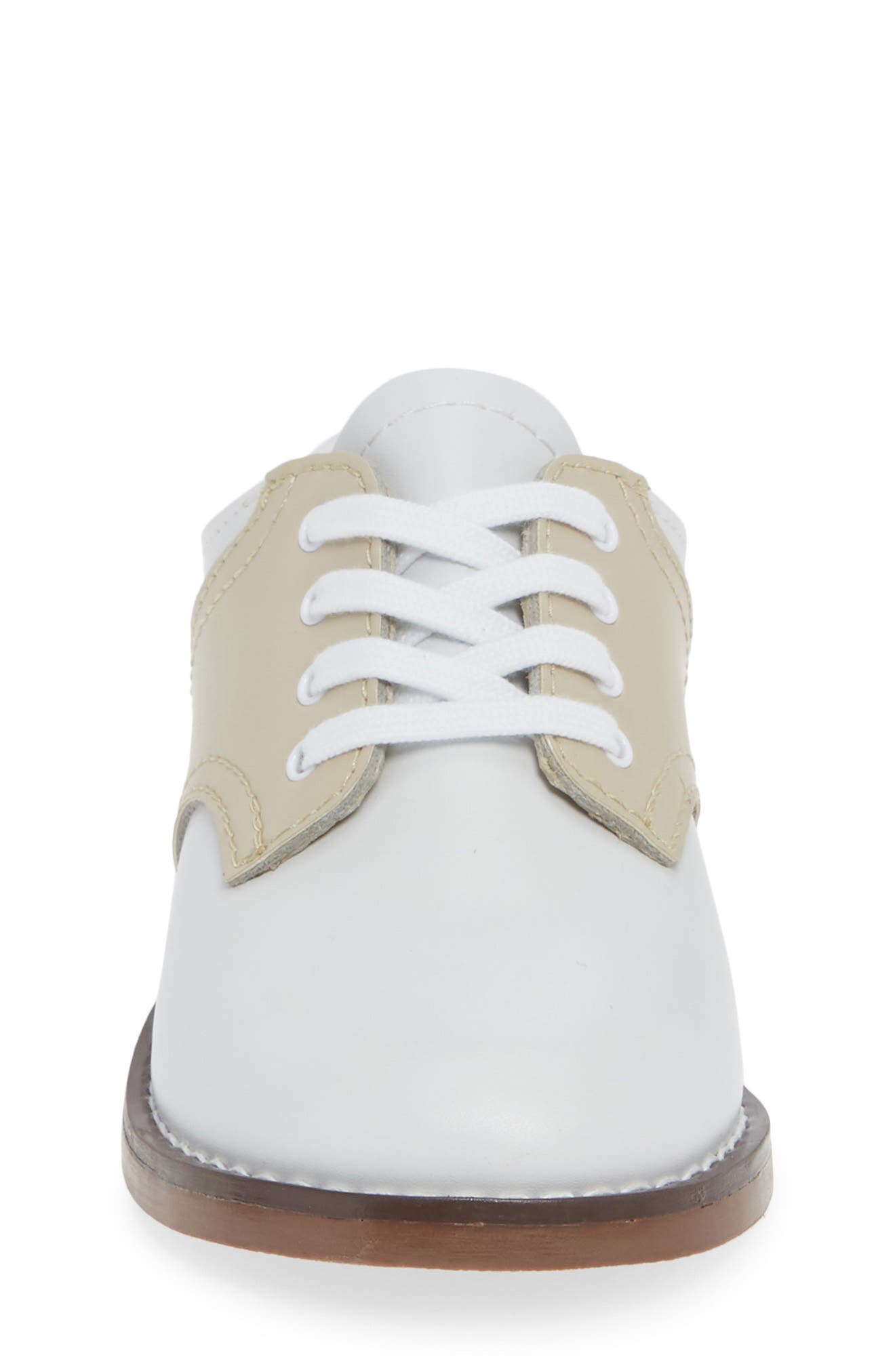 Cheer Oxford, Alternate, color, WHITE/ ECRU