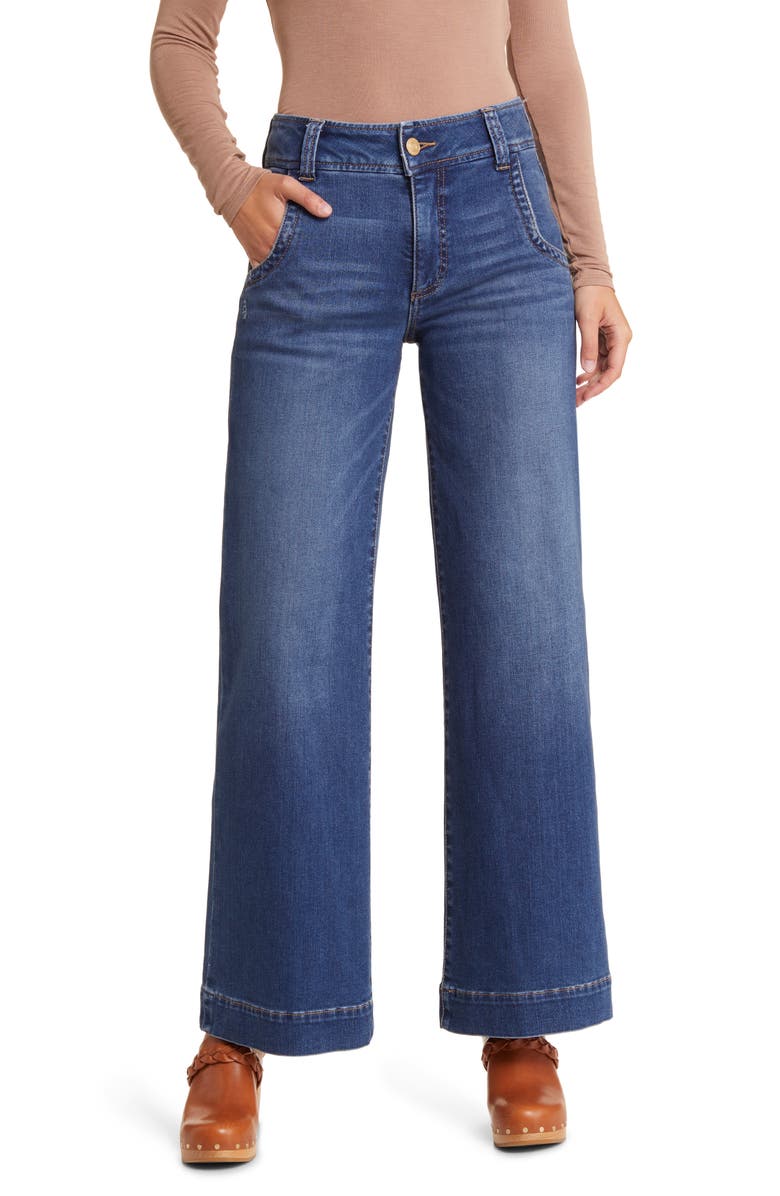 KUT from the Kloth Meg High Waist Wide Leg Jeans, Main, color, 