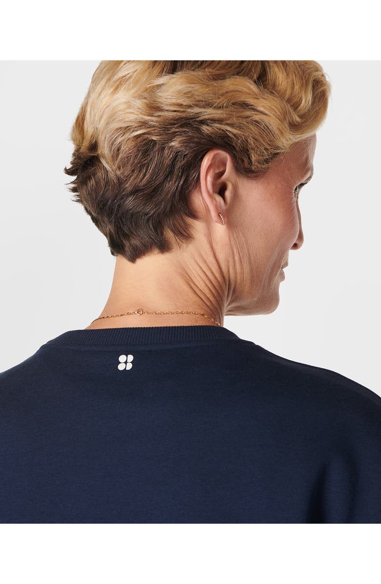 Sweaty Betty Embrace the Pace Graphic Sweatshirt, Alternate, color, 