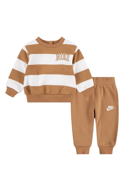 Fleece Crewneck Sweatshirt & Joggers Set (Baby)