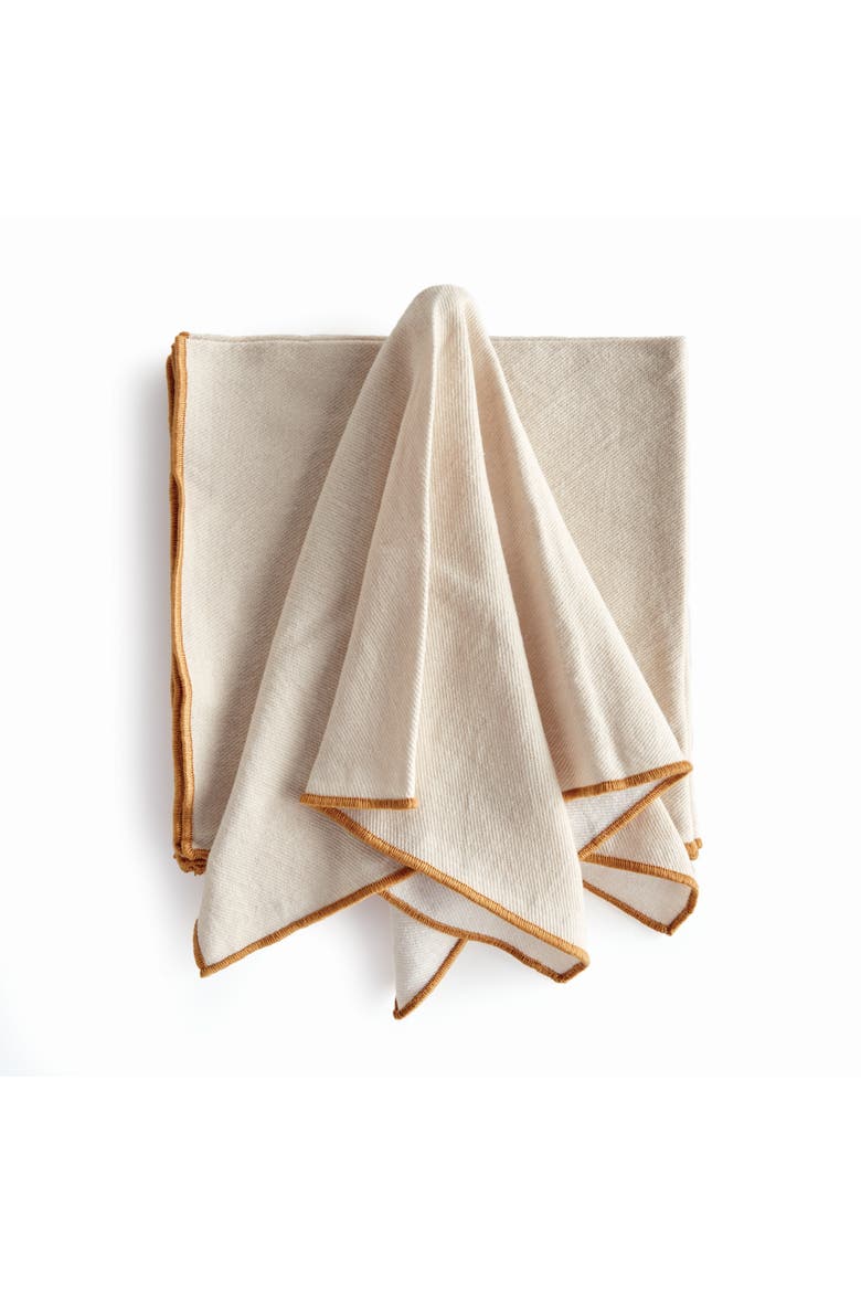 Sawyer Dinner Napkins Set of 4, Main, color, Yellow
