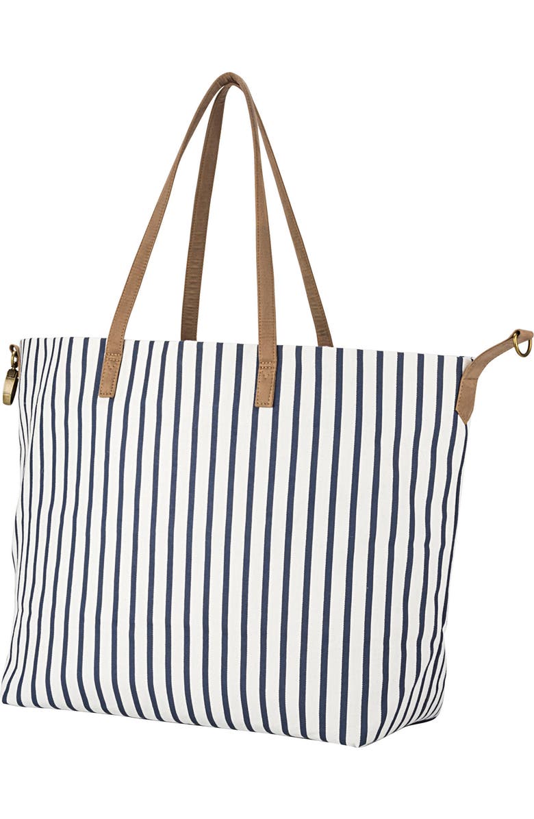 Cathy's Concepts Monogram Overnight Tote, Main, color,