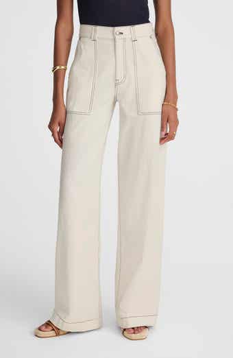 Madewell Superwide Leg Utility Jeans