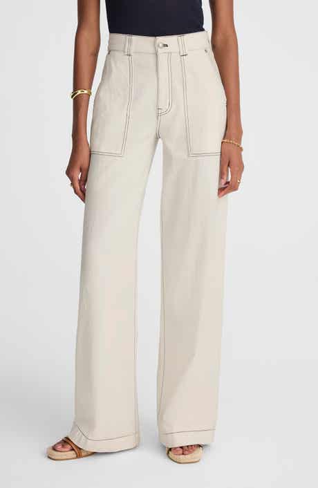 Madewell Superwide Leg Utility Jeans