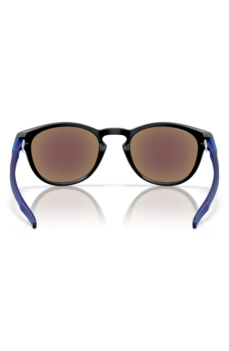 Oakley Latch<sup>™</sup> 53mm Prizm<sup>™</sup> Polarized Round Sunglasses, Alternate, color, 