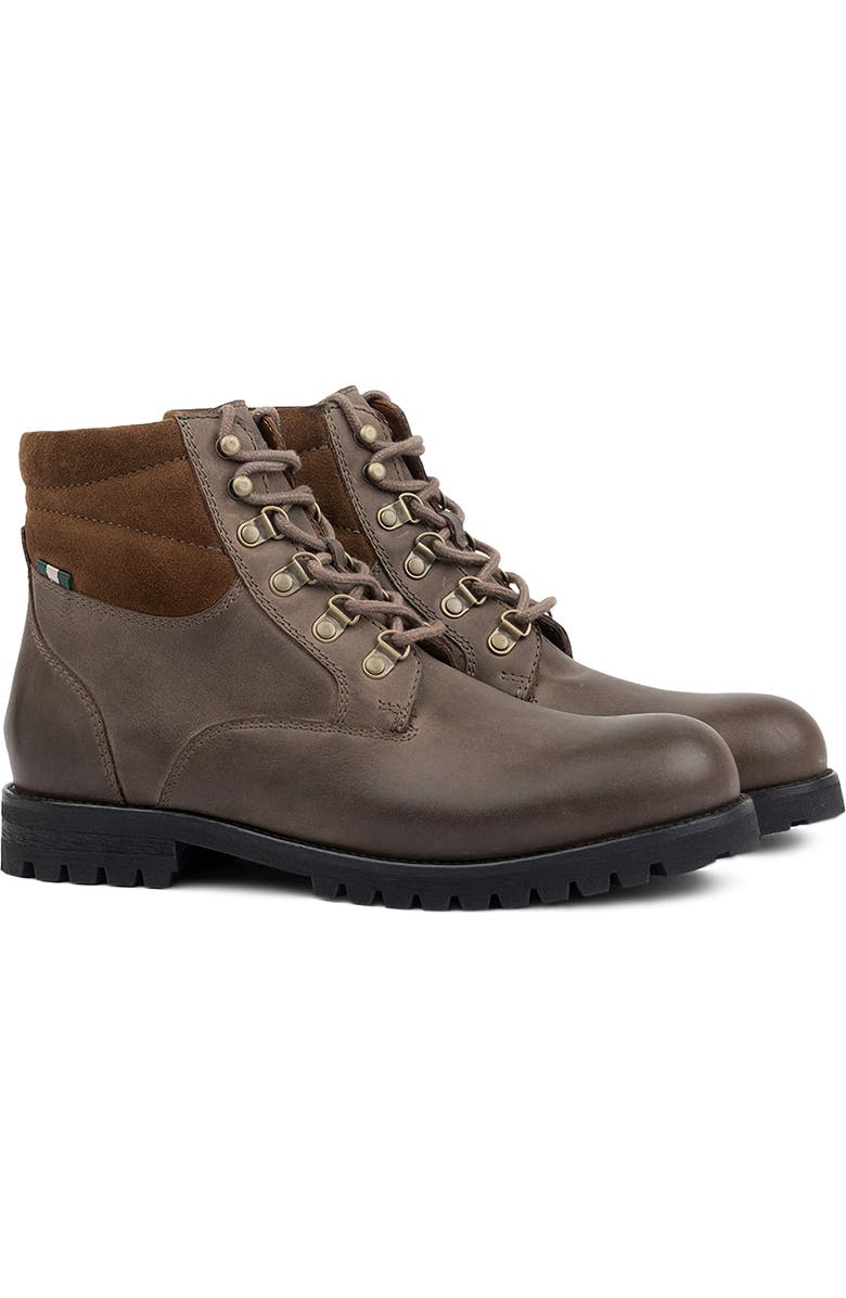 Milwaukee Boot Company Highland Waterproof Boot, Main, color, Stone