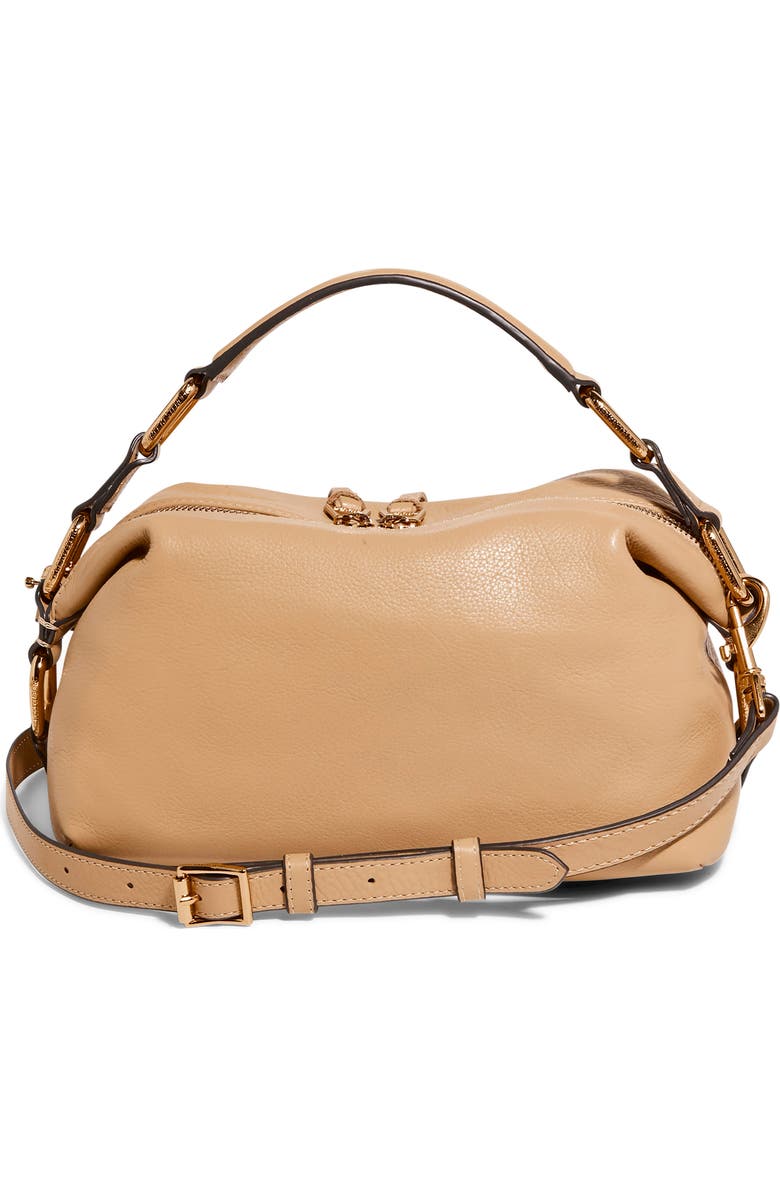 AIMEE Dumpling Leather Top Handle Bag, Alternate, color, Camel