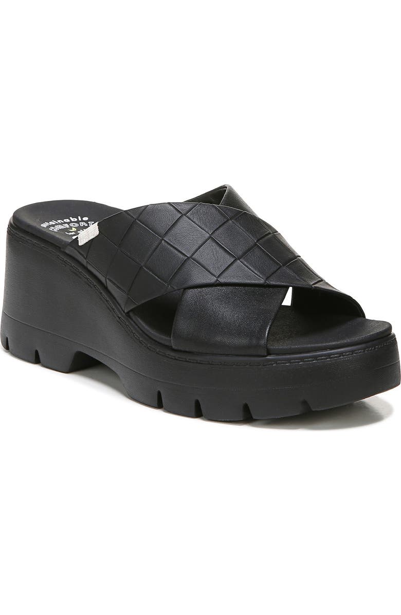 Dr. Scholl's Checkin' High Platform Sandal, Main, color,