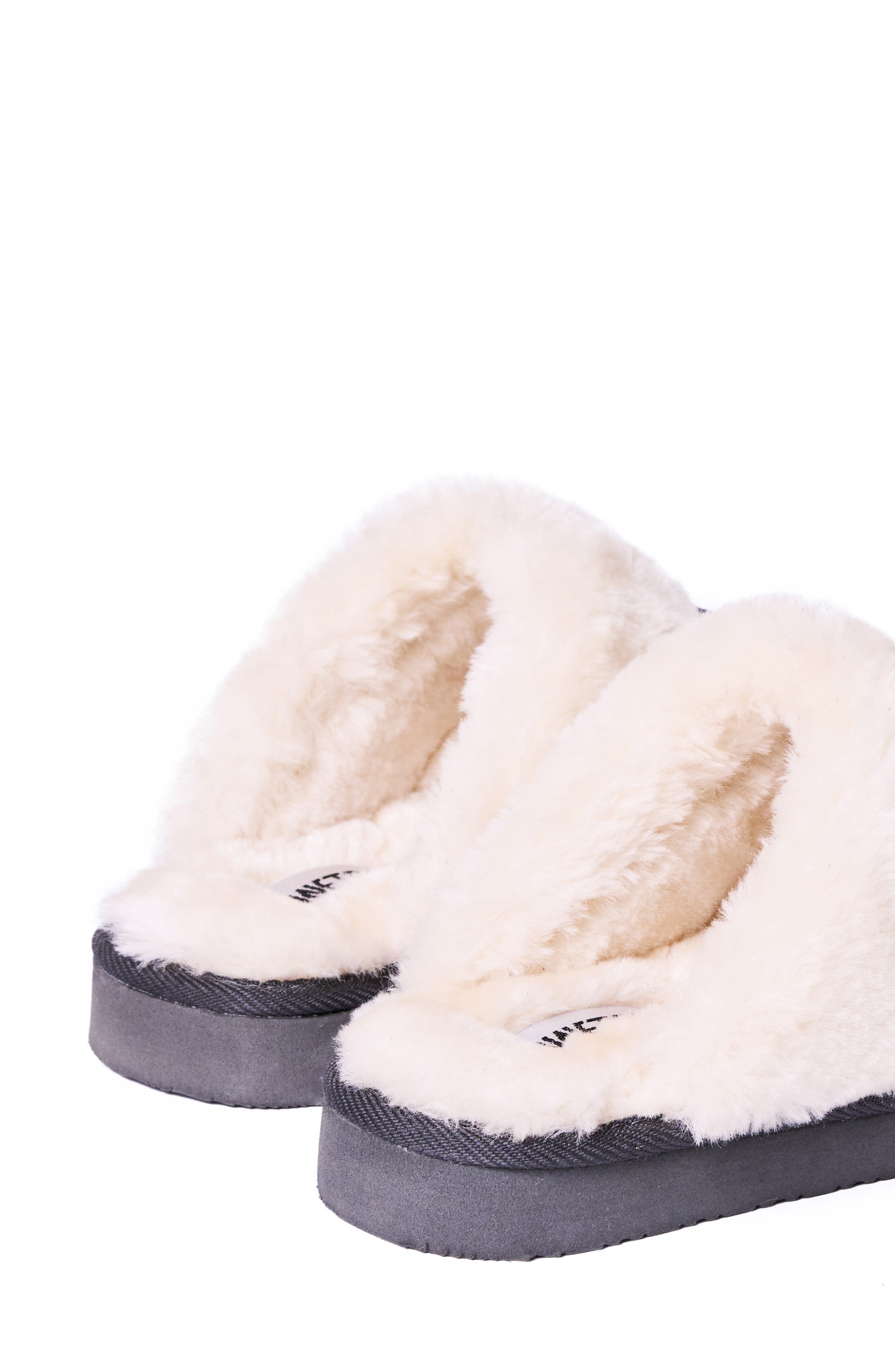 Chesney Mule Slipper, Alternate, color, CHARCOAL SUEDE