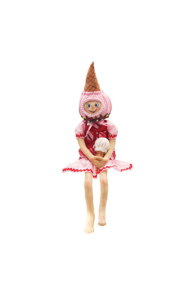 Gallerie II Turvy Tootsie Gathered Traditions Joe Spencer's Figurine Doll, Main, color, Pink