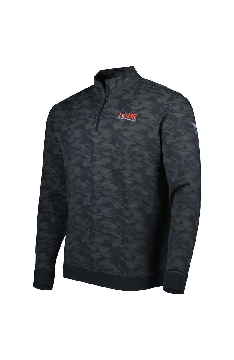 tasc Performance Men's tasc Performance Black/Camo TOUR Championship Cloud Quarter-Zip Jacket, Alternate, color, 