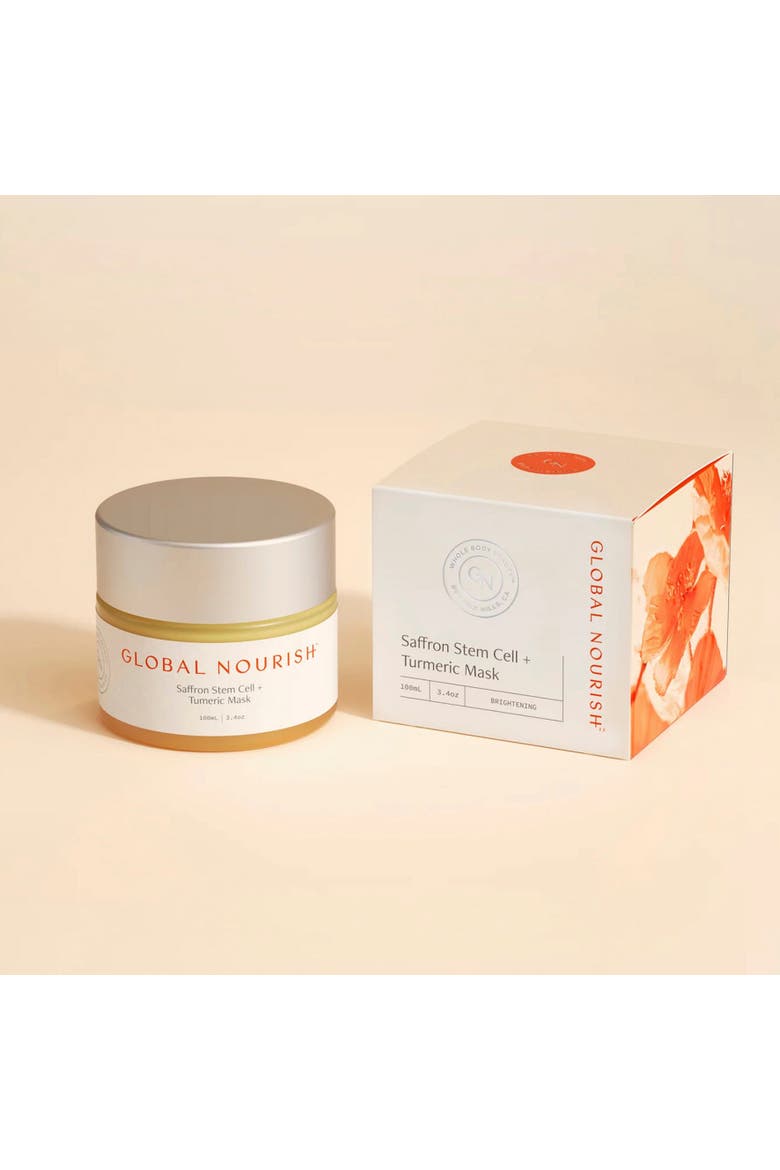 Saffron Stem Cell + Turmeric Mask, Main, color, White