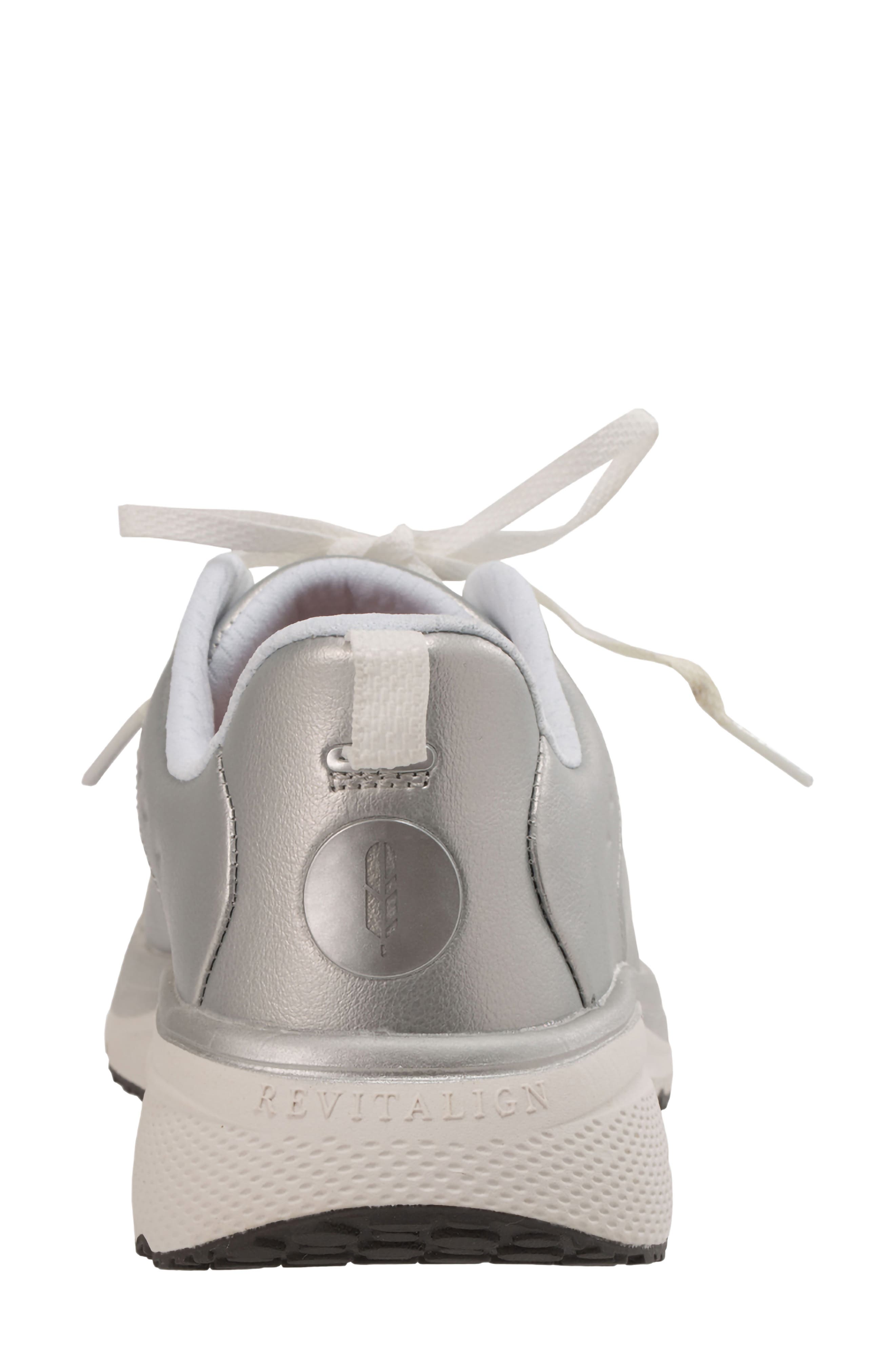 Phoebe Sneaker, Alternate, color, SILVER
