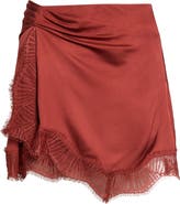 A.L.C. Dion Satin Miniskirt