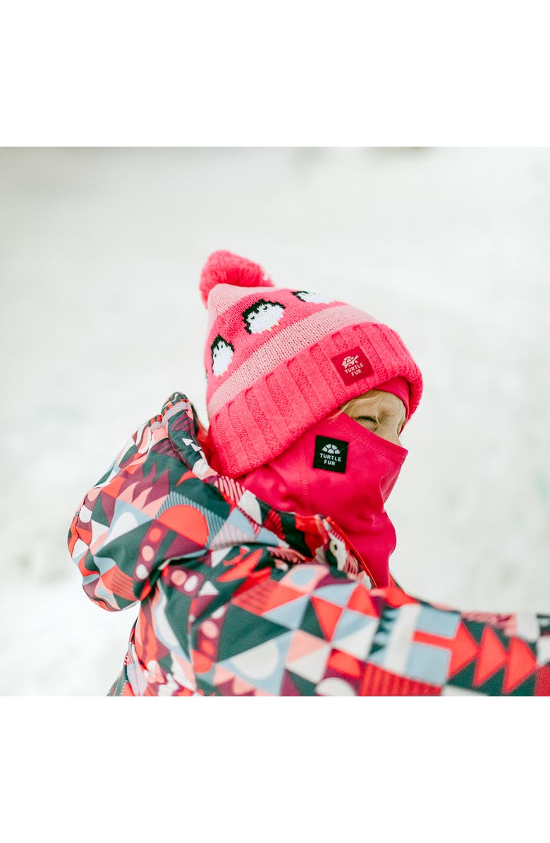 Turtle Fur Youth MaxClava Balaclava, Alternate, color, Black