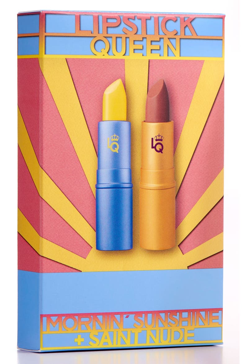 SPACE.NK.apothecary Lipstick Queen Mornin' Sunshine & Saint Nude Lipstick Duo, Alternate, color, NO COLOR