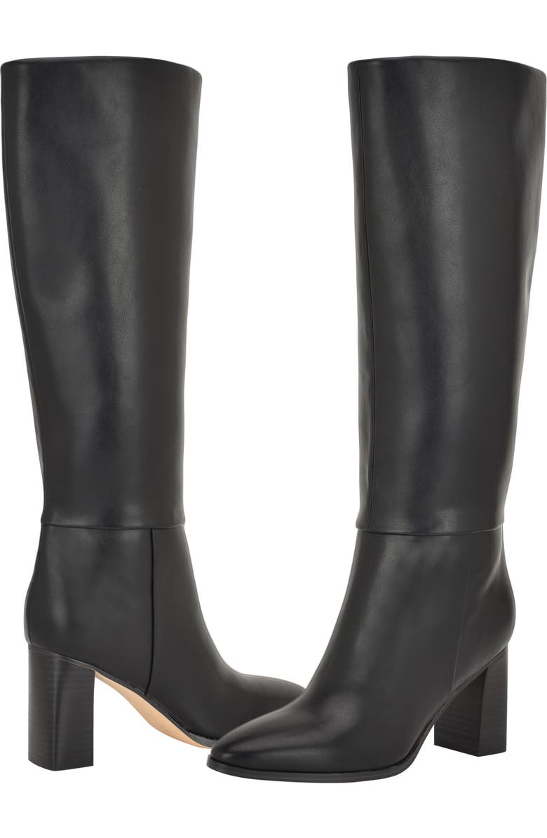 Calvin Klein Dawna Knee High Boot, Alternate, color, Black