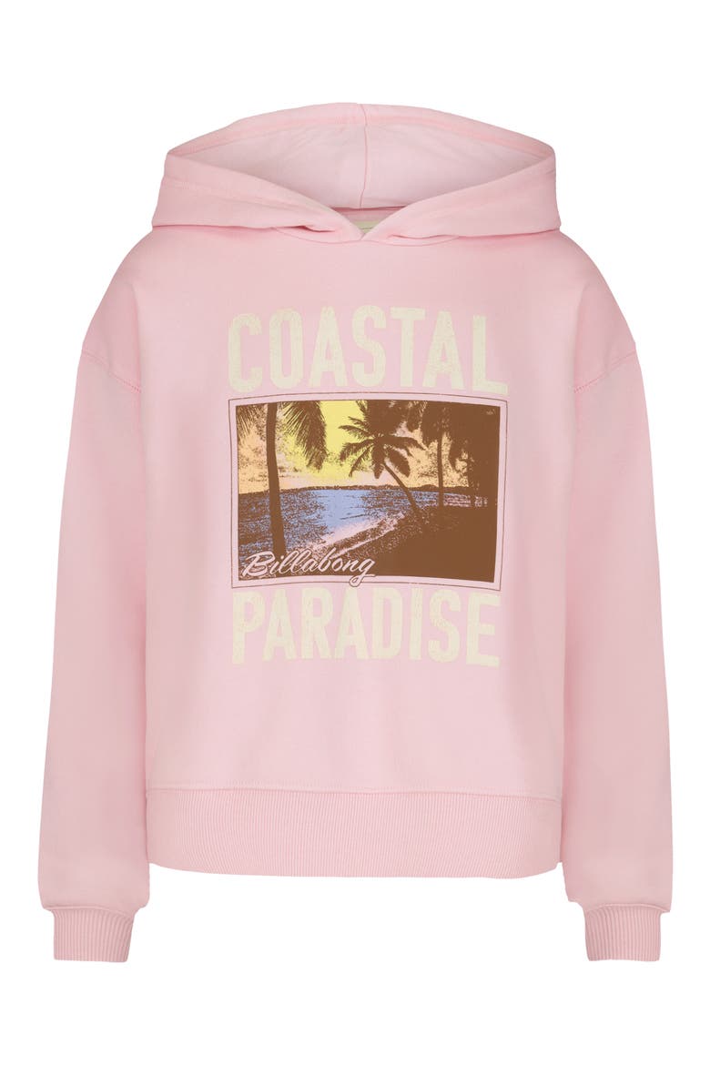Kids' Coastal Paradise Hoodie, Main, color, ROSEATE