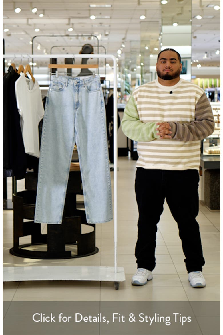 Shea High Waist Relaxed Straight Leg Jeans video