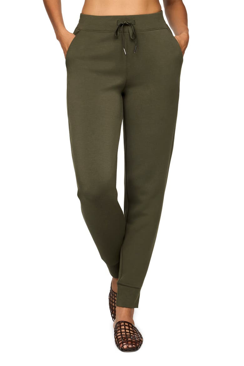 Slim Cuff Joggers, Main, color, MONSTERA