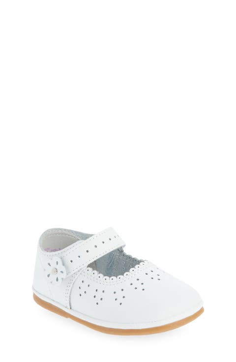Kids' Mia Scallop Mary Jane Flat (Baby & Walker)