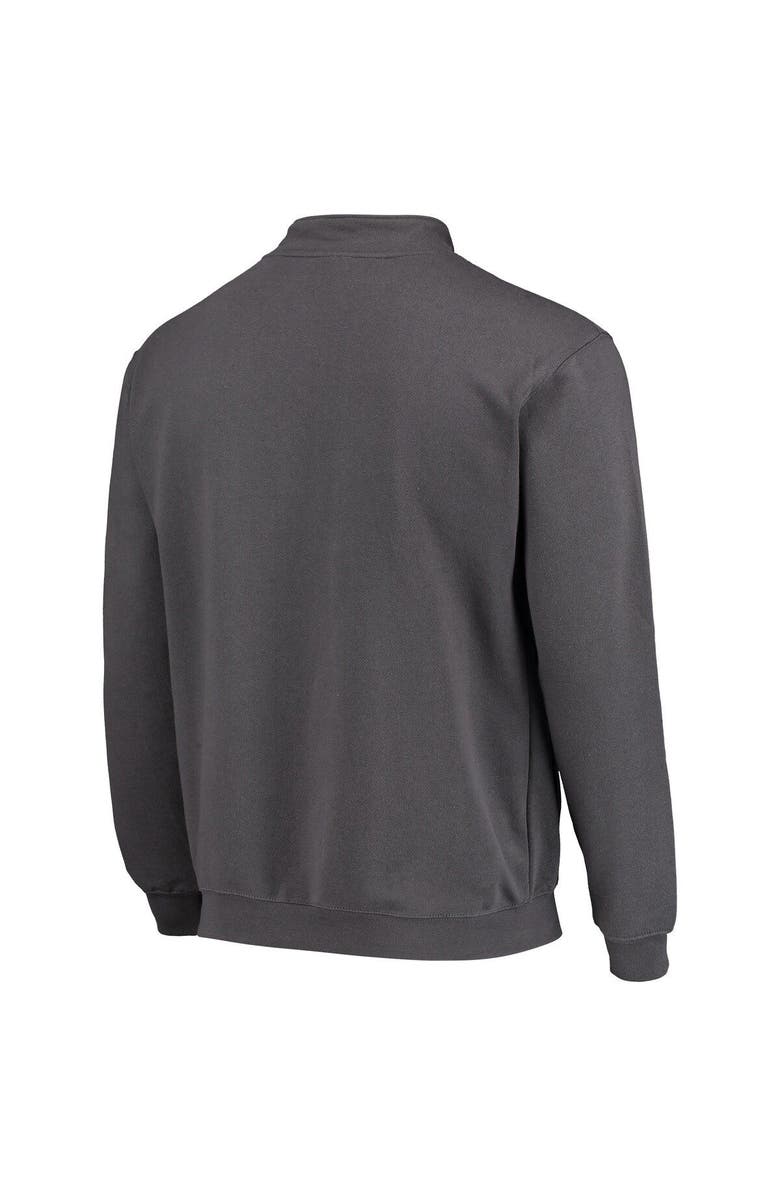 COLOSSEUM Men's Colosseum Charcoal Boston College Eagles Tortugas Logo Quarter-Zip Pullover Jacket, Alternate, color, Charcoal