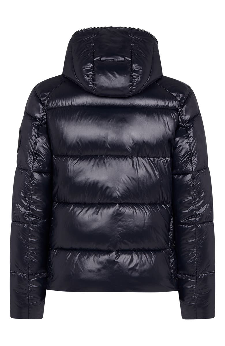 Save The Duck Luck Shine Hooded Puffer Coat, Alternate, color,